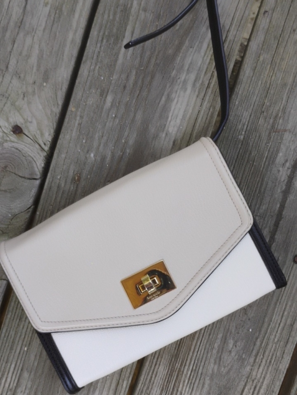 Kate spade Women’s Two-Tone Cream & White Crossbody Bag
